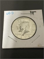 1968 D KENNEDY HALF DOLLAR