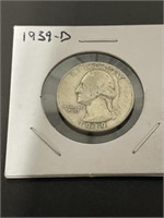 1939 D WASHINGTON QUARTER