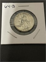 1964 D WASHINGTON QUARTER