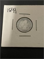 1899 BARBER DIME