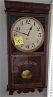 Antique Regulator Clock made by E. Ingraham Co,