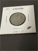 1910 LIBERTY V NICKEL