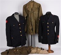 WWII NAMED PACIFIC COMMAND UNIFORM GROUPING WW2