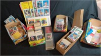 Box of ball cards