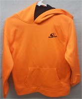 C7) Kids XL 14/16 Mossy Oak Blaze Orange Hoodie