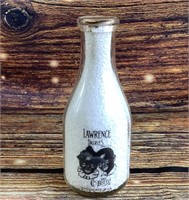 Vintage 1qt Lawrence Dairies Chocolate Milk Bottle