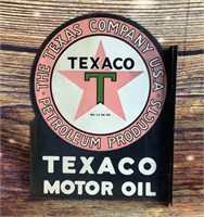 23 x 18 heavy gauge Texaco flange sign