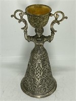 Vintage German Wedding Cup Challis Double