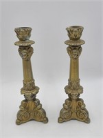 Antique Brass/ Metal Candle Stick Holders