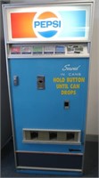 Vintage Pepsi Vending Machine 30x25x68