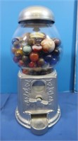 Small Novelty Gum Ball Filled w/Glass Marbles