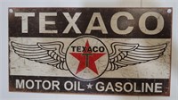 Reproduction Texaco Motor Oil Sign 16x9