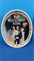 Vintage Wolfschmidt Vodka Serving Tray 12x15
