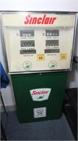 Vintage Sinclair Gas Pump Front Panel 27x2x51