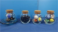 Vintage Glass Marbles incl/Shooters
