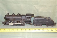 Lionel 027 Scale 1615 0-4-0 steam locomotive with