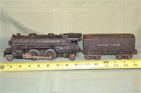 Lionel 027 Scale 1684 2-4-2 steam locomotive with