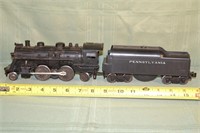 Lionel 027 Scale 2-4-2 steam locomotive with tende