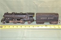 Lionel 027 Scale 1120 2-4-2 steam locomotive with