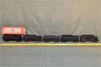 (5) Lionel O Scale tenders, one with box; as is