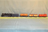 Lionel O Scale 2029 2-6-4 steam locomotive with te