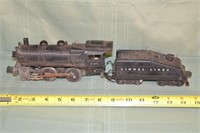 Lionel O Scale 1665 0-4-0 steam locomotive with te