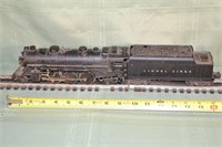Lionel 027 Scale 1666 2-6-2 steam locomotive with