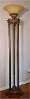 Neoclassical Style Torch Floor Lamp - Works