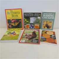 Books - Butterflies/Bees & Chickens