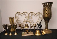 Brass Bells, Candle Holders & More