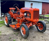 Allis B with Belly Mount Mower