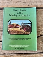 Farm Power in the making of America book