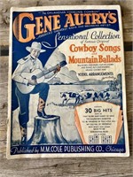 Gene Autry‘s Cowboy songs and Mountain Ballards