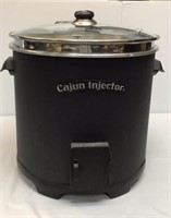 Cajun Injector electric fryer.