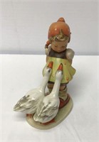 Vintage Hummel “Goose Girl” 7 1/2” tall f