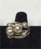 Sterling silver ring , size 7