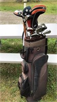 STELLER golf bag including Orlimar Forged TI