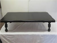 Coffee Table -wood- Painted Black -50 x 24 x H 14"