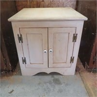 Side Table w/Storage Painted - 23" x 23" x H 23"
