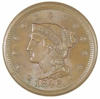 Choice Unc 1846 Large Cent