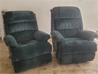 2 older recliners good cond Lazy boy