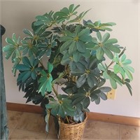 43" high faux plant