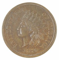 EF 1870 Indian Cent