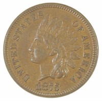 AU 1875 Indian Cent