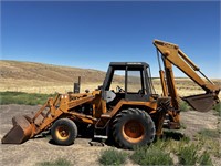 Case 580C backhoe