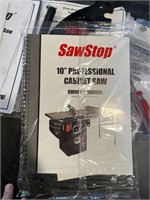 Never used before 10” professional stop saw