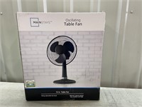 Oscillating Table Fan