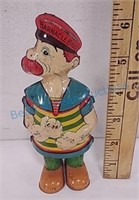 Early Barnacle Bill tin wind up pre Popeye