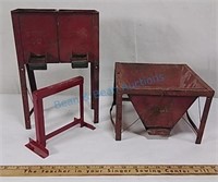 Early structo mining accessories sand hoppers