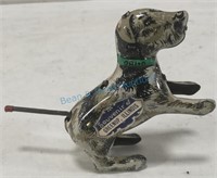 Tin key wind dog souvenir toy